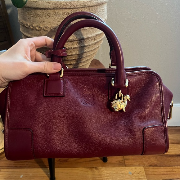 Loewe Handbags - Loewe Burgundy bag *limited edition year of the dragon*